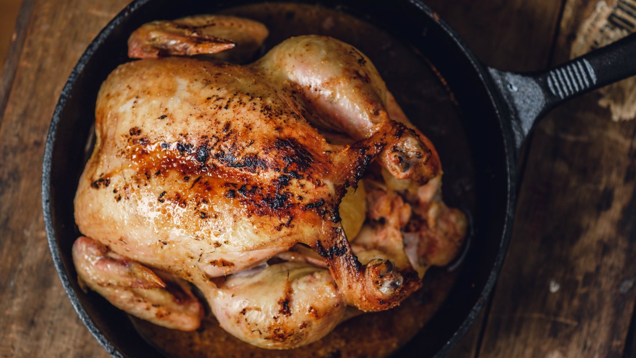 Some Chicken Roasted Chicken - - Recipe from BostonChefs.com - recipes from Boston's ...