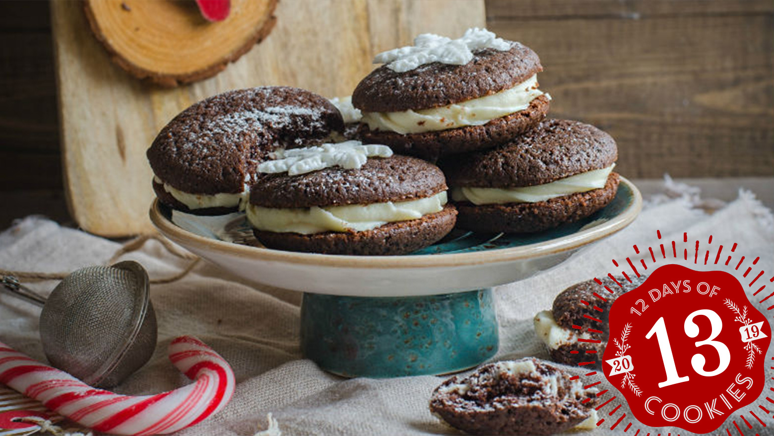 Chocolate Whoopie Pies - - Recipe from BostonChefs.com - recipes from Boston's best chefs and restau