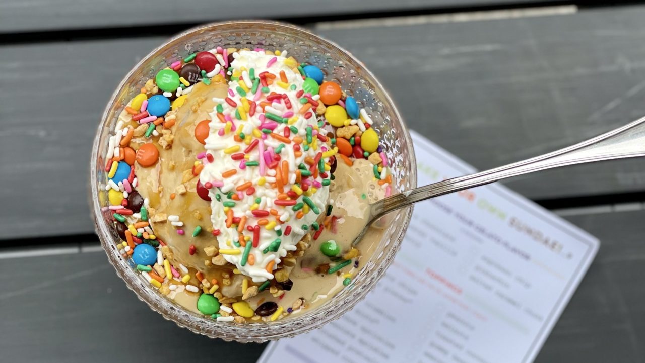 Custom Sundae Build Your Own Sundae at Lucie Drink + Dine - Boston Restaurant News ...