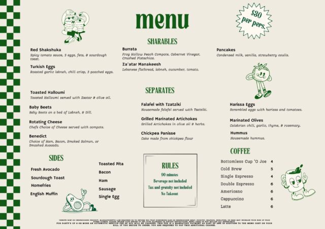 Bottomless Brunch at Eva - Boston Restaurant News and Events