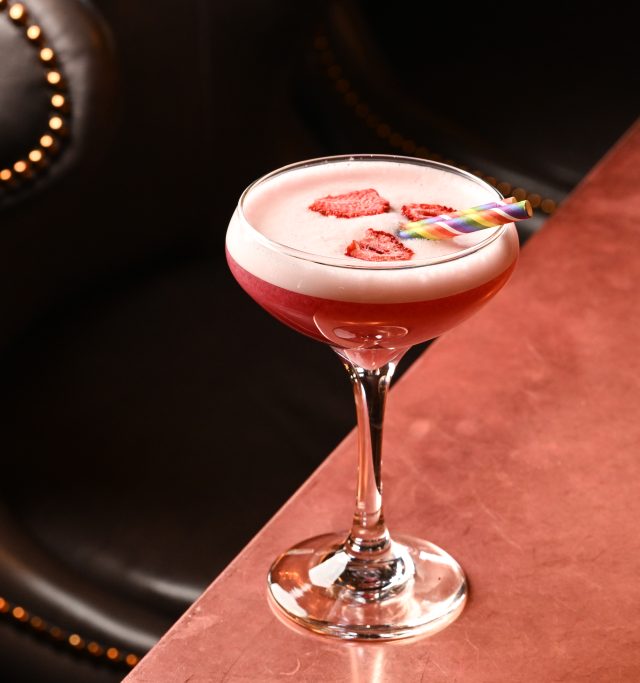 Oak Long Bar - Rainbow Rush