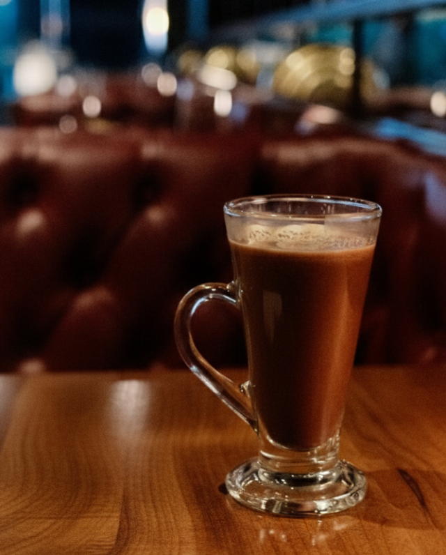 Lou’s - Mezcal Hot Chocolate