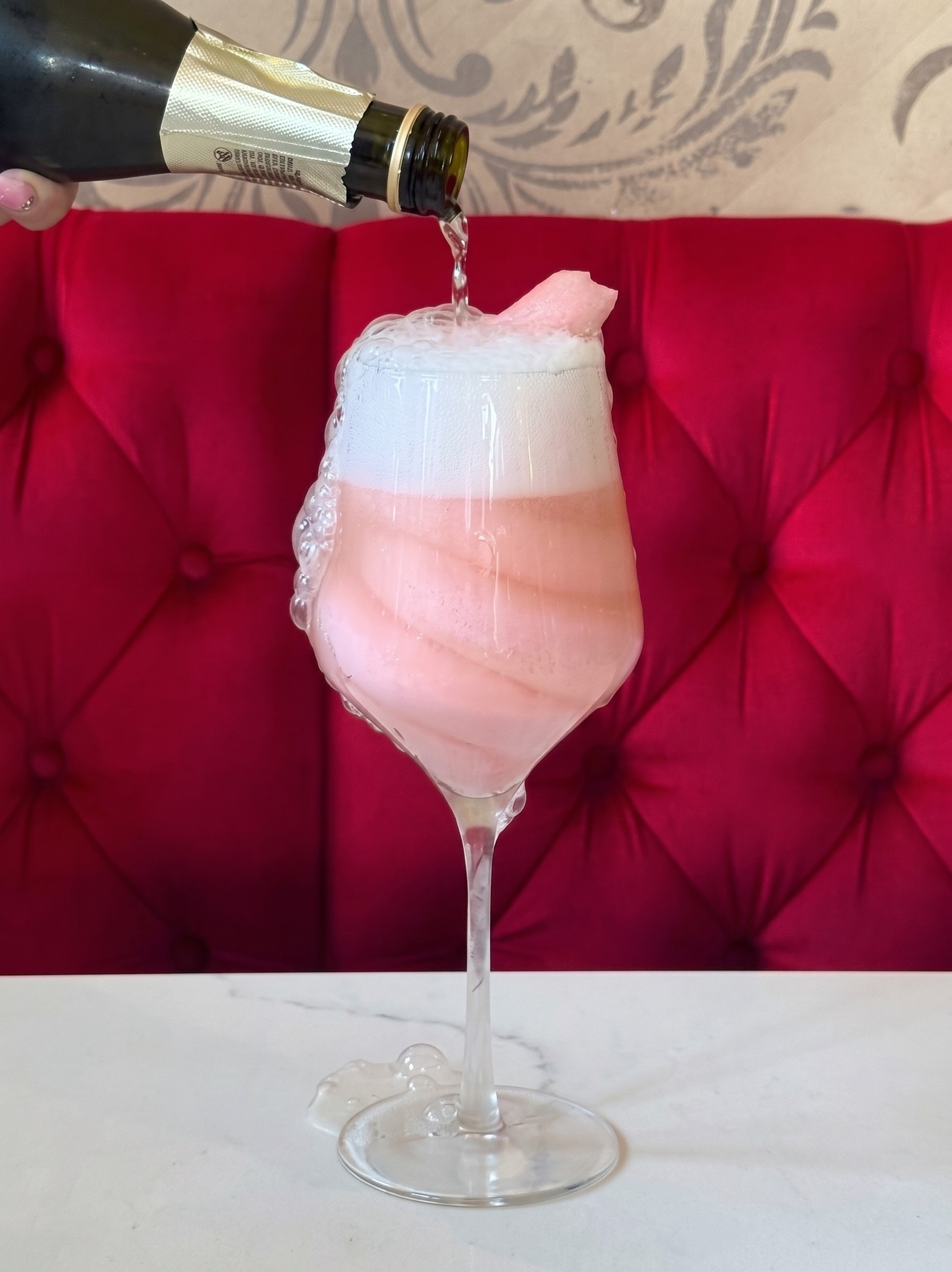 Buttermilk & Bourbon Soft Serve Mimosa